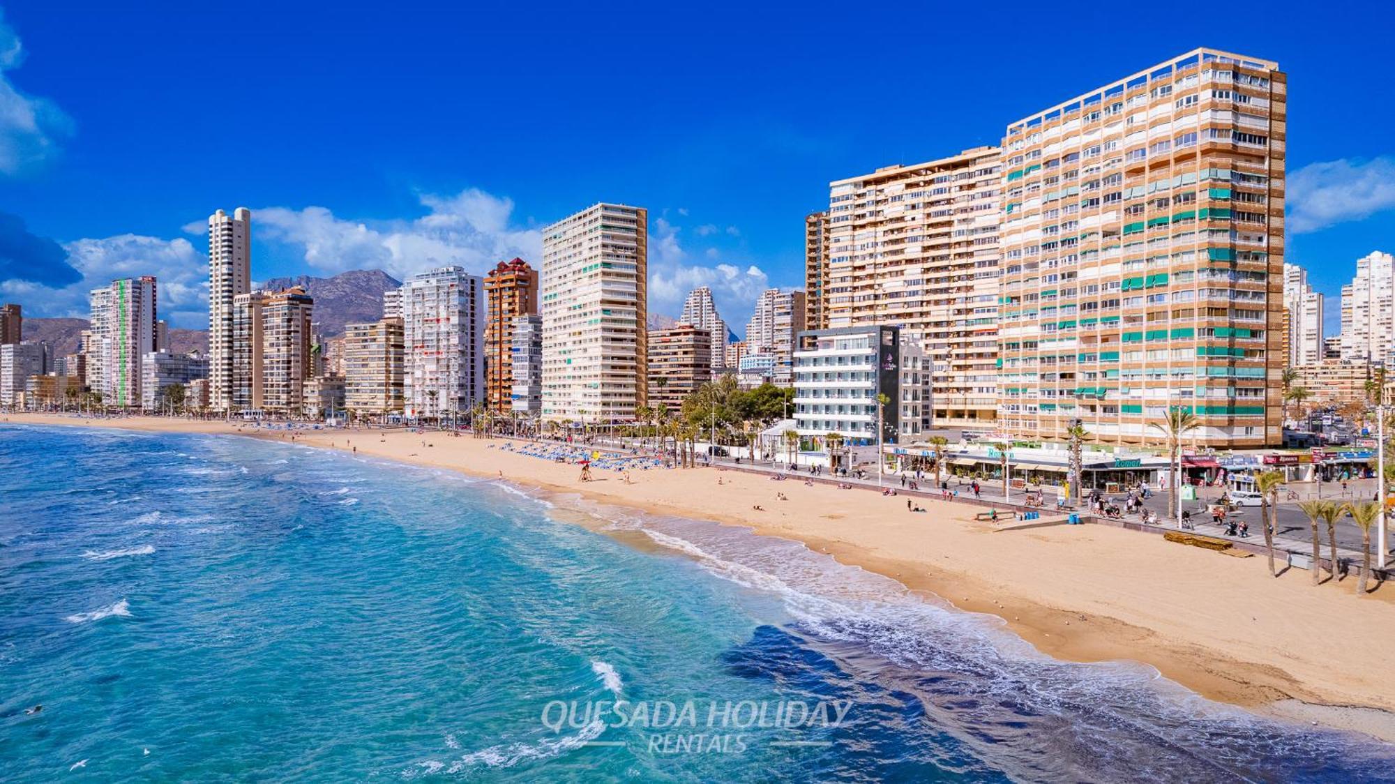 100Mts To Beach, Luxury Apartment Benidorm Encanto Ngoại thất bức ảnh